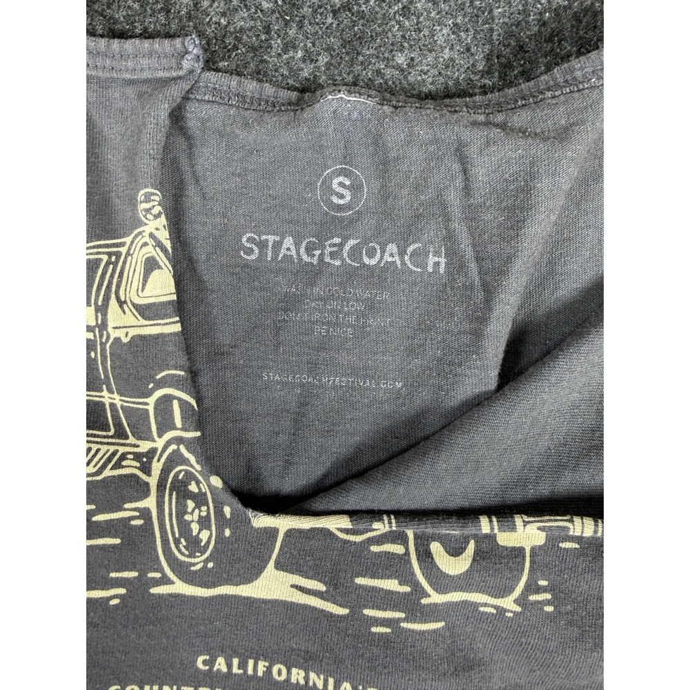 Stagecoach Tank Top Womens Small Gray California Country Music Festival Cropped - Picture 5 of 6